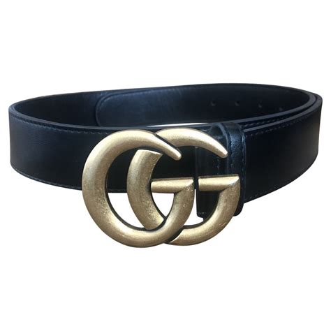 ceinture gucci double g argent|Ceintures Gucci pour femme .